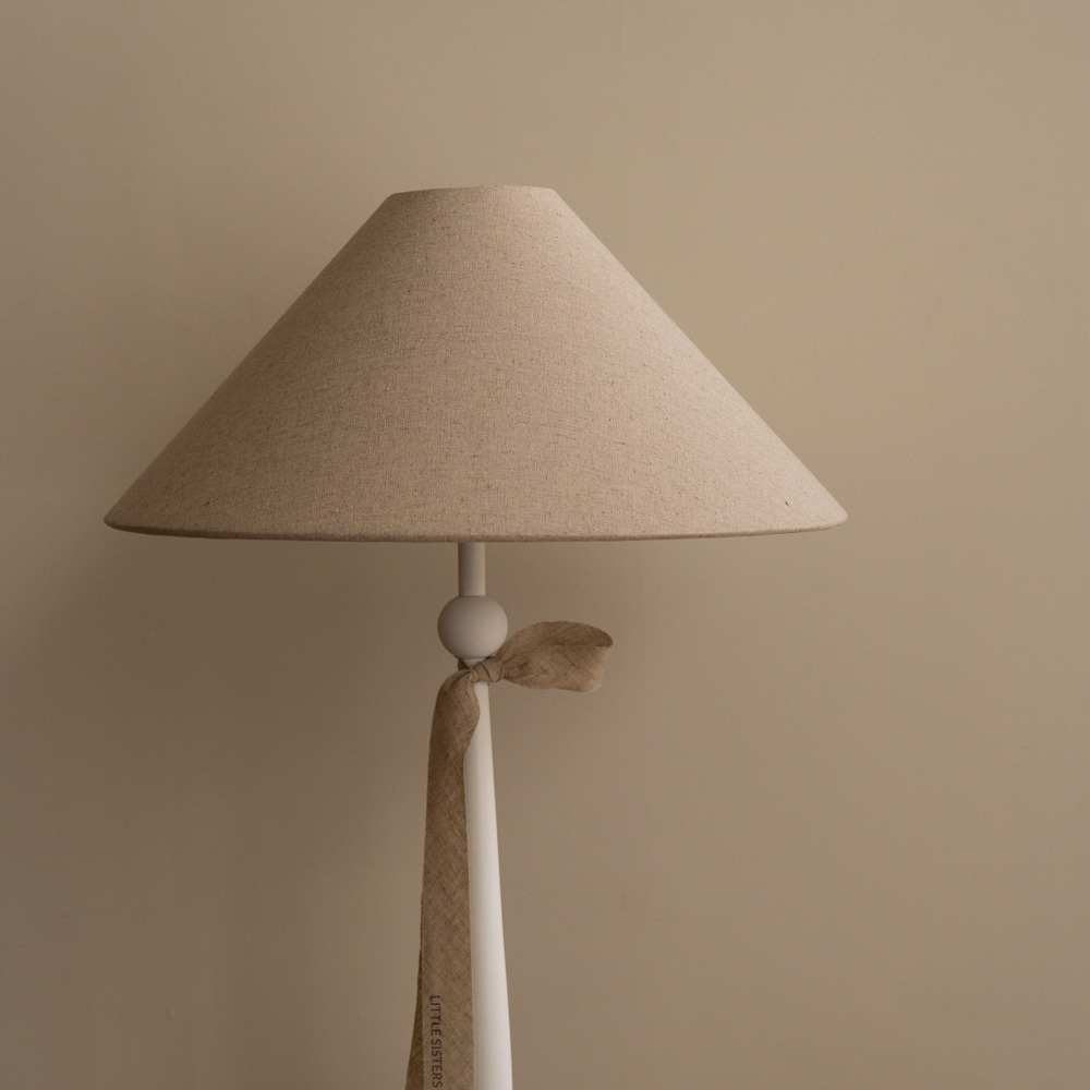 Jian table lamp (Ivory)
